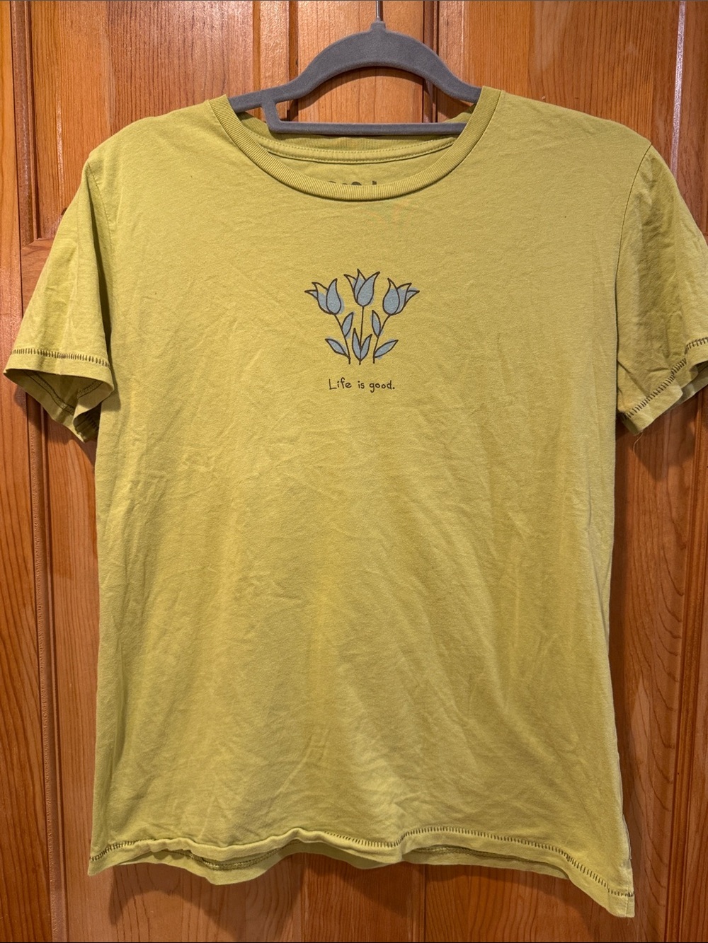 Good Karma by life is good semi -fitted short sleeve size medium. - Picture 1 of 5